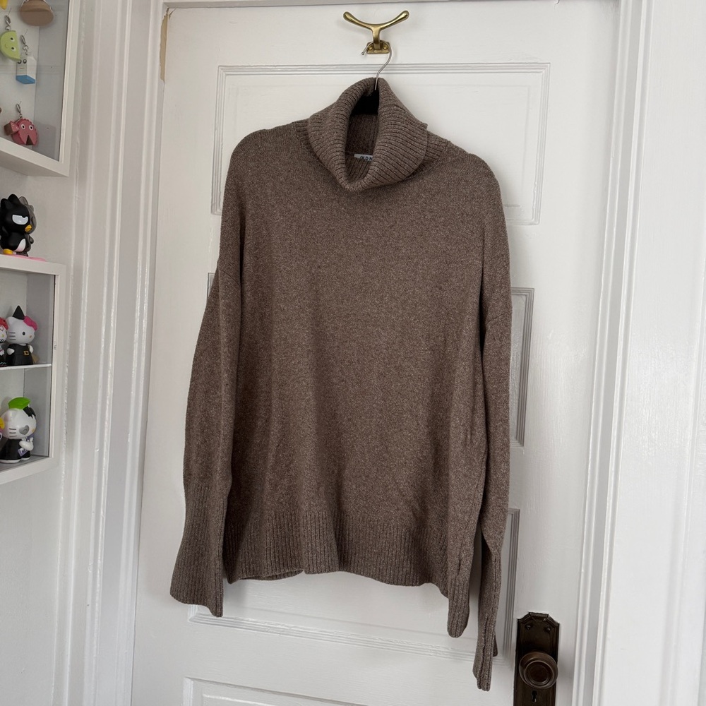 Old Navy Brown Turtleneck Sweater